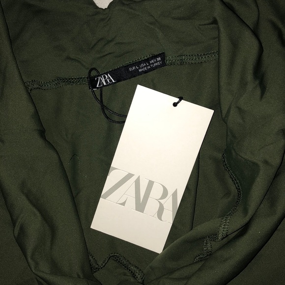 Zara Sleeveless V-Neck Bodysuit - Picture 6 of 8